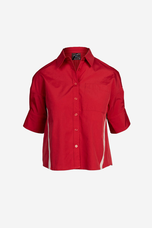 Boxy Half Sleeve Blouse