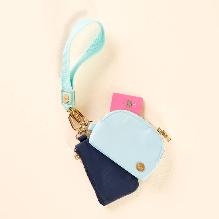Dynamic Duo Wristlet Pouch