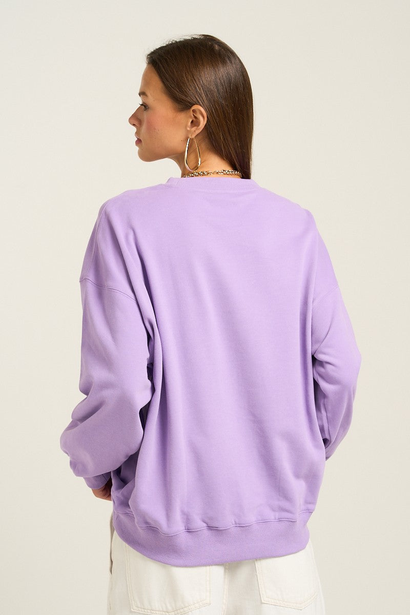 French Terry Pastel Sweatshirt