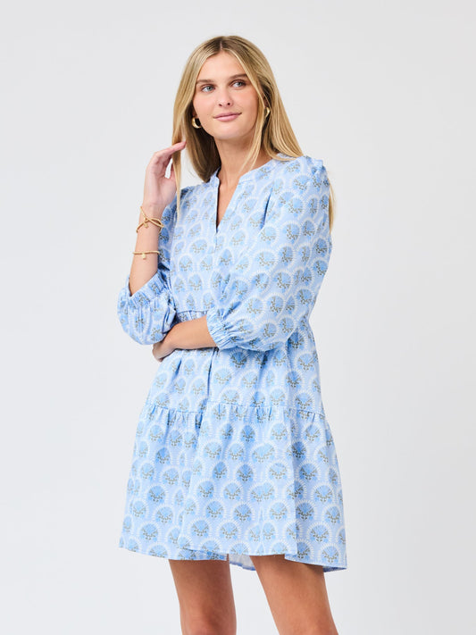 Cooper Dress | Botanica Blooms Blue