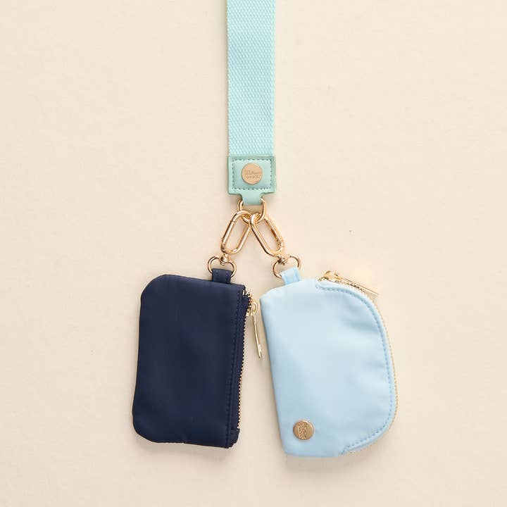 Dynamic Duo Wristlet Pouch