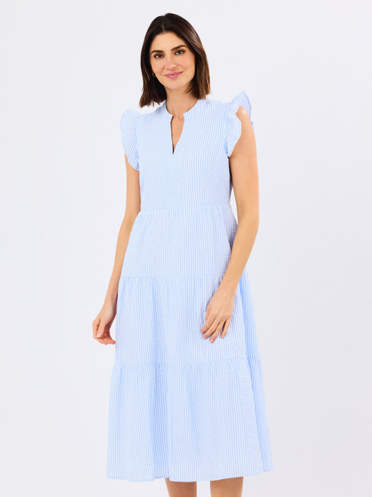 Kari Blue/White Dress