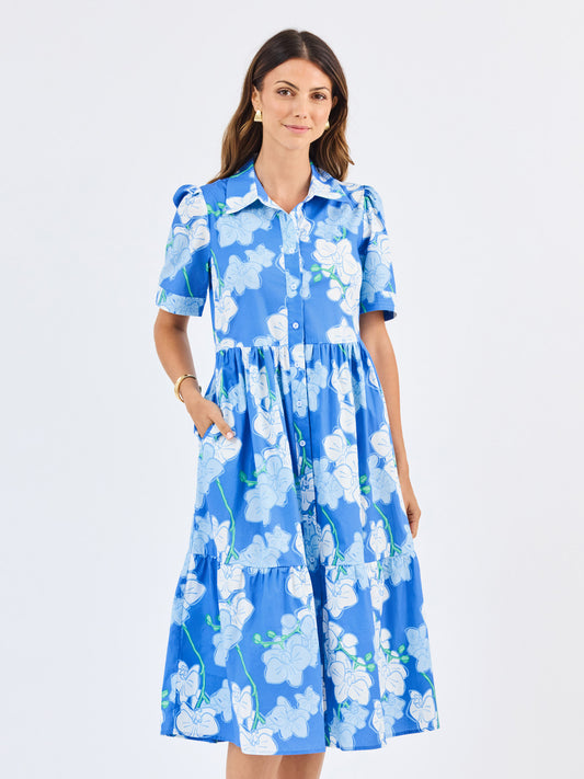 Jema Orchid Revere Blue Dress