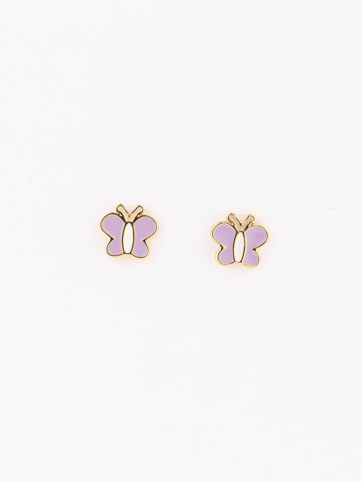 Earrings | Purple Butterfly