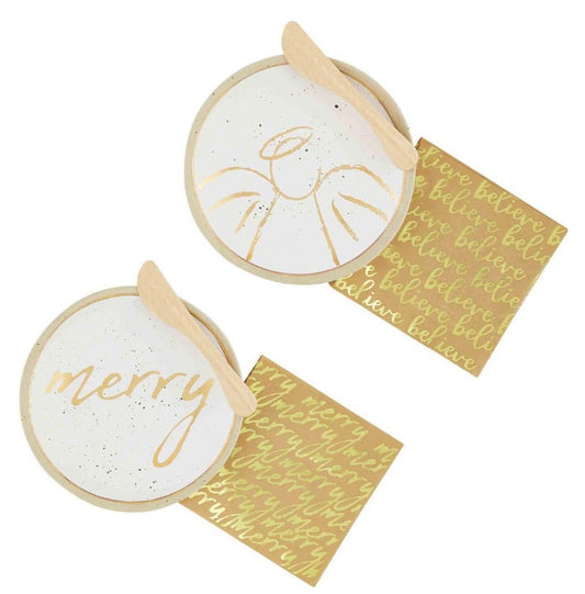 Gold appetizer set
