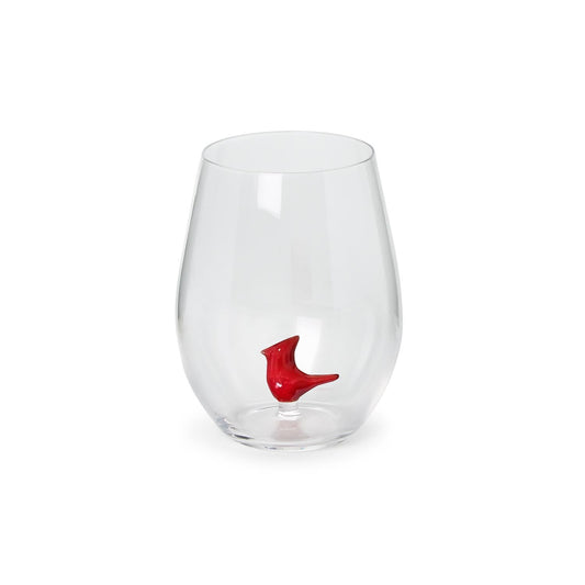 Cardinal Wine Glass