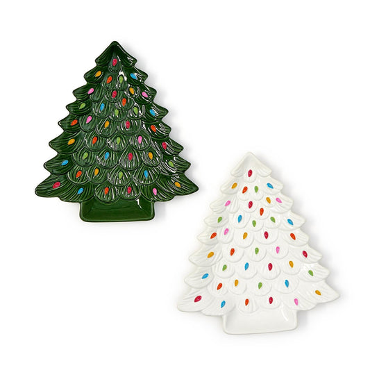 Decked Out Vintage Tree Plate