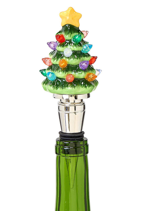 Light-Up Tree Bottle Stopper