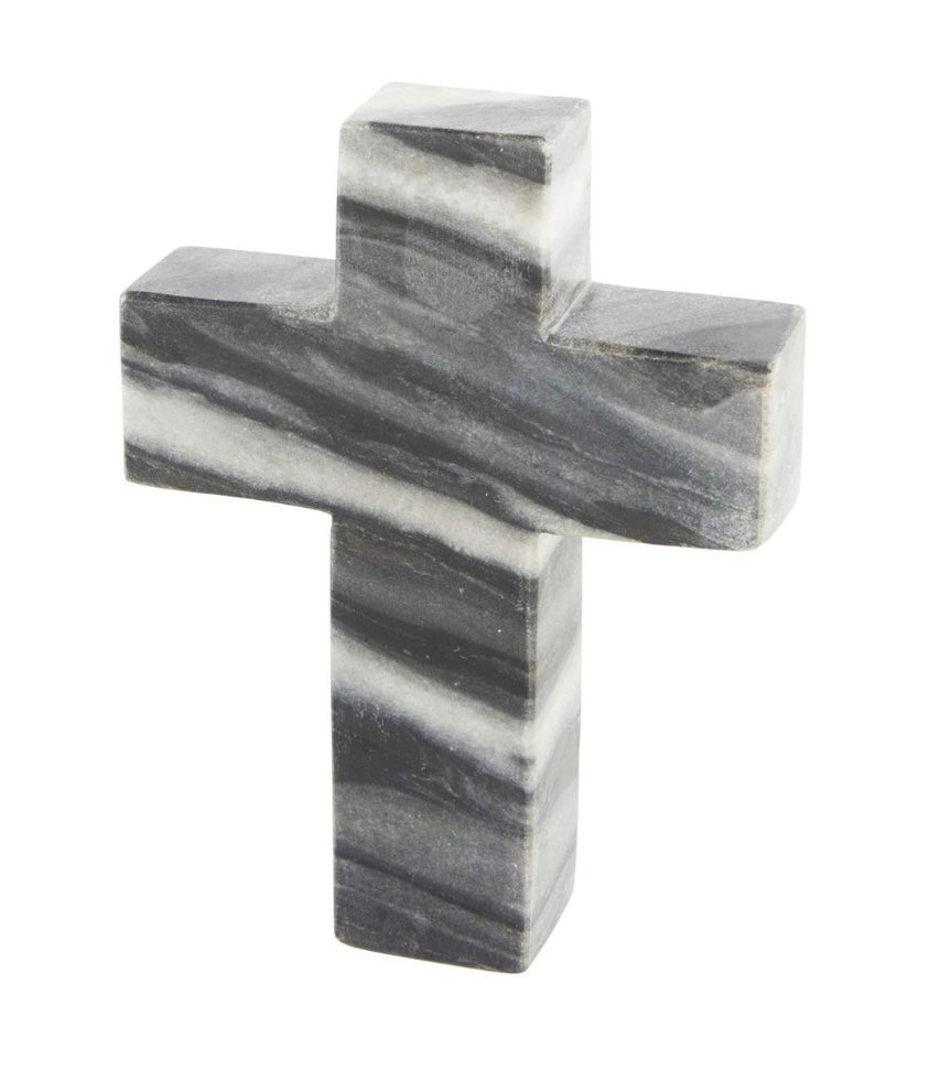 Gray marble cross