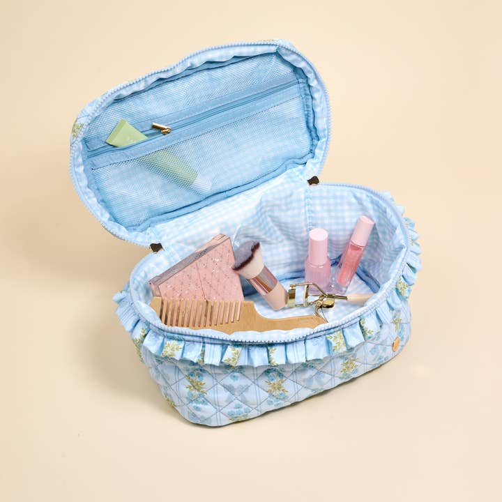 Glam & Go Quilted Cosmetic Bag