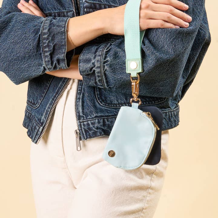Dynamic Duo Wristlet Pouch