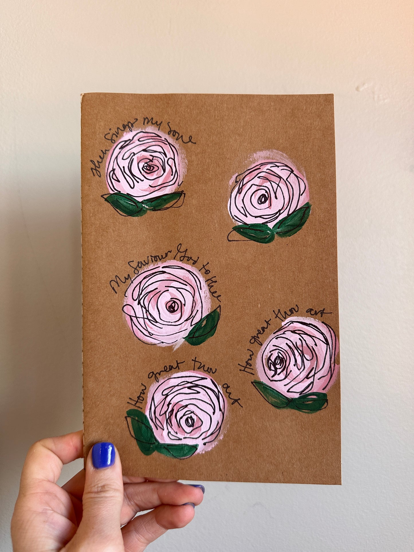 RBG hand painted journals