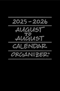 August to August Calendar