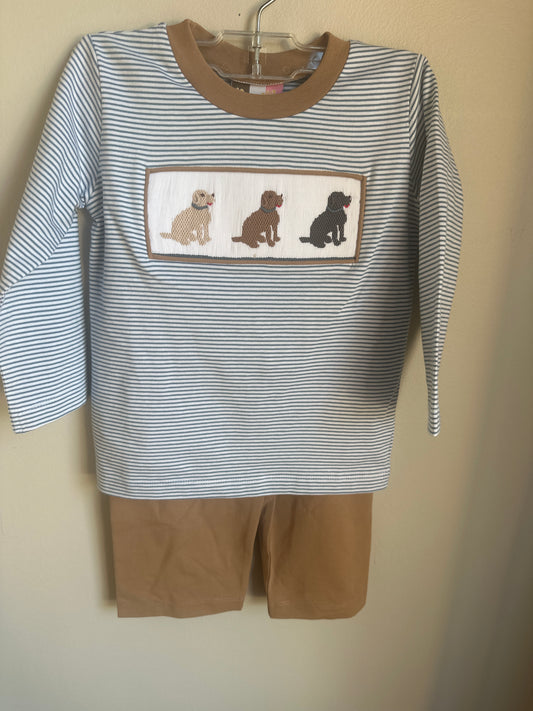 Lab Trio Smocked Boys Set