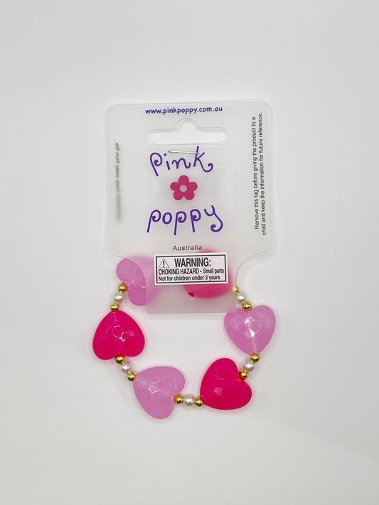Ballet Heart & Pearl Bracelet