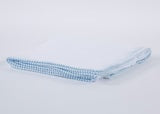 Swaddle baby blanket pompom edge