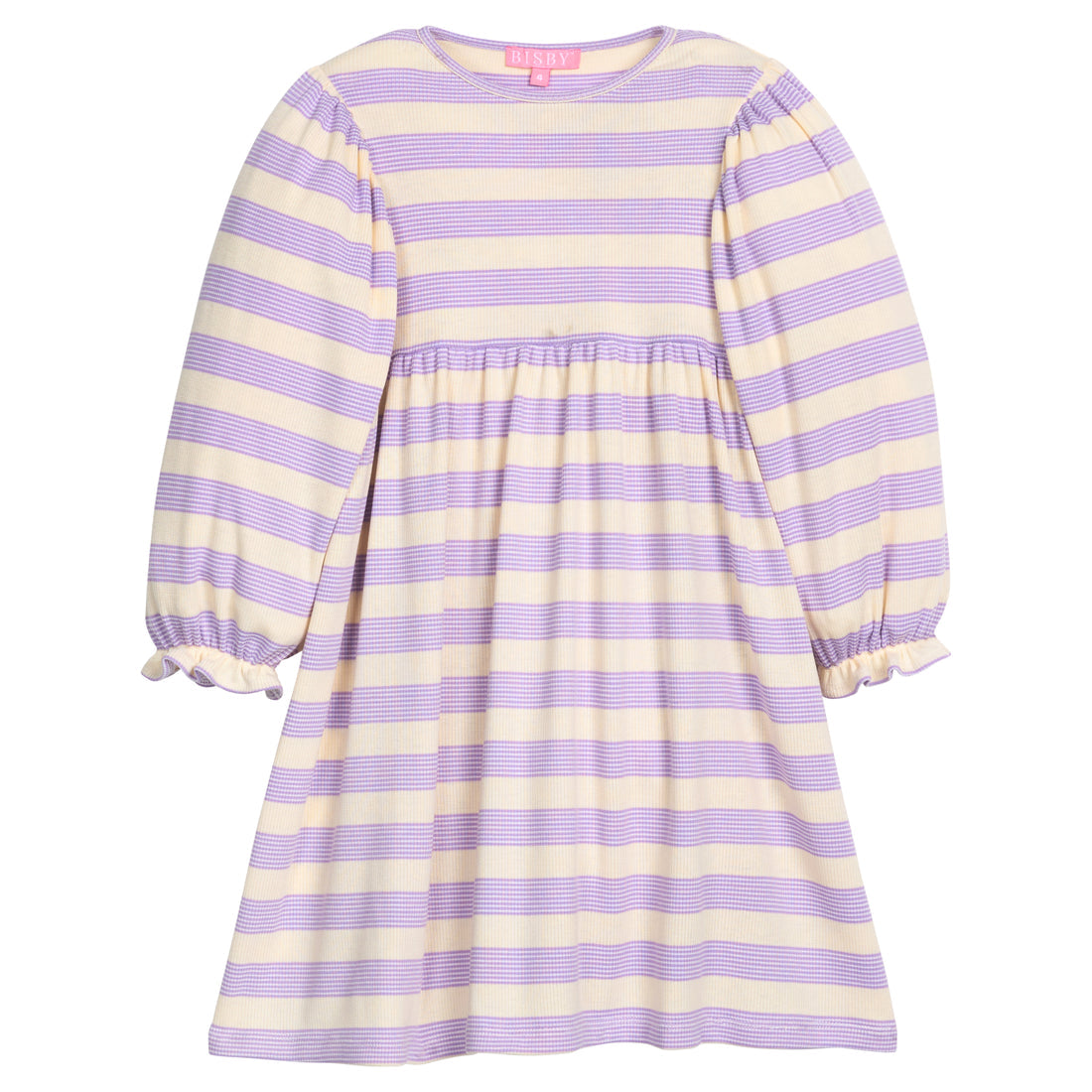 Rugby Dress Lavender Stripe