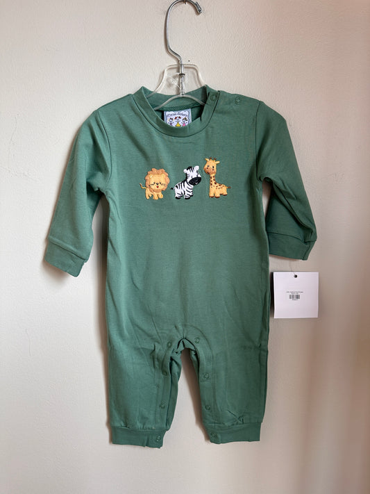 Safari Applique Boys Romper