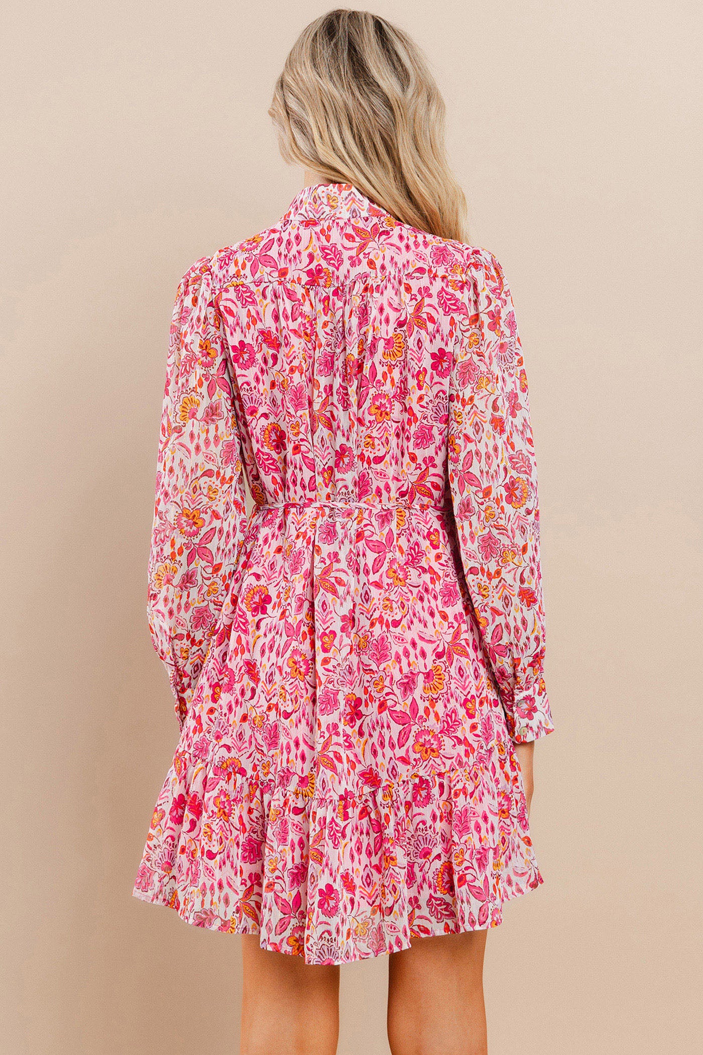 Floral Long Sleeve Dress