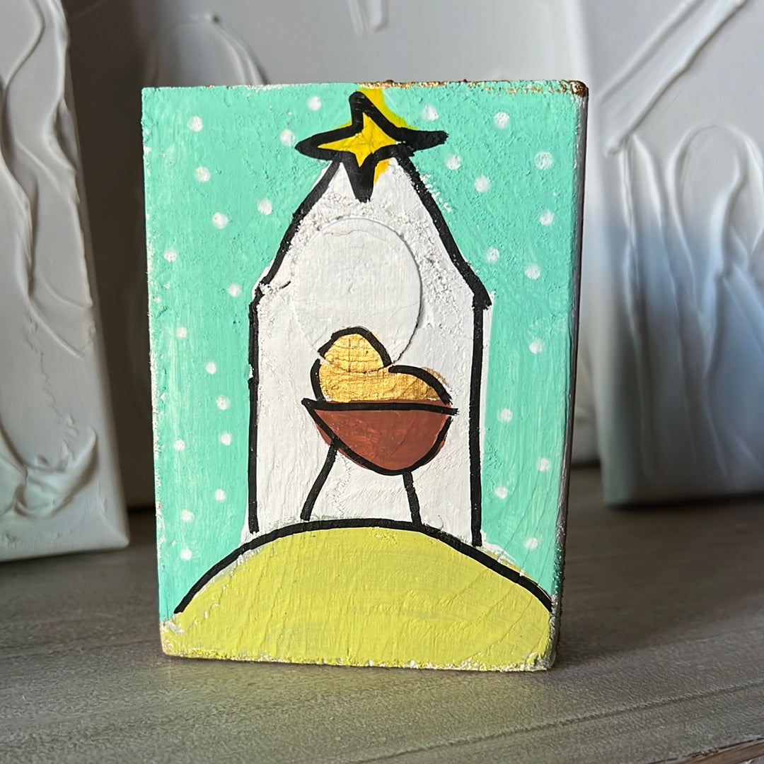 RG Nativity 4x5 Wood