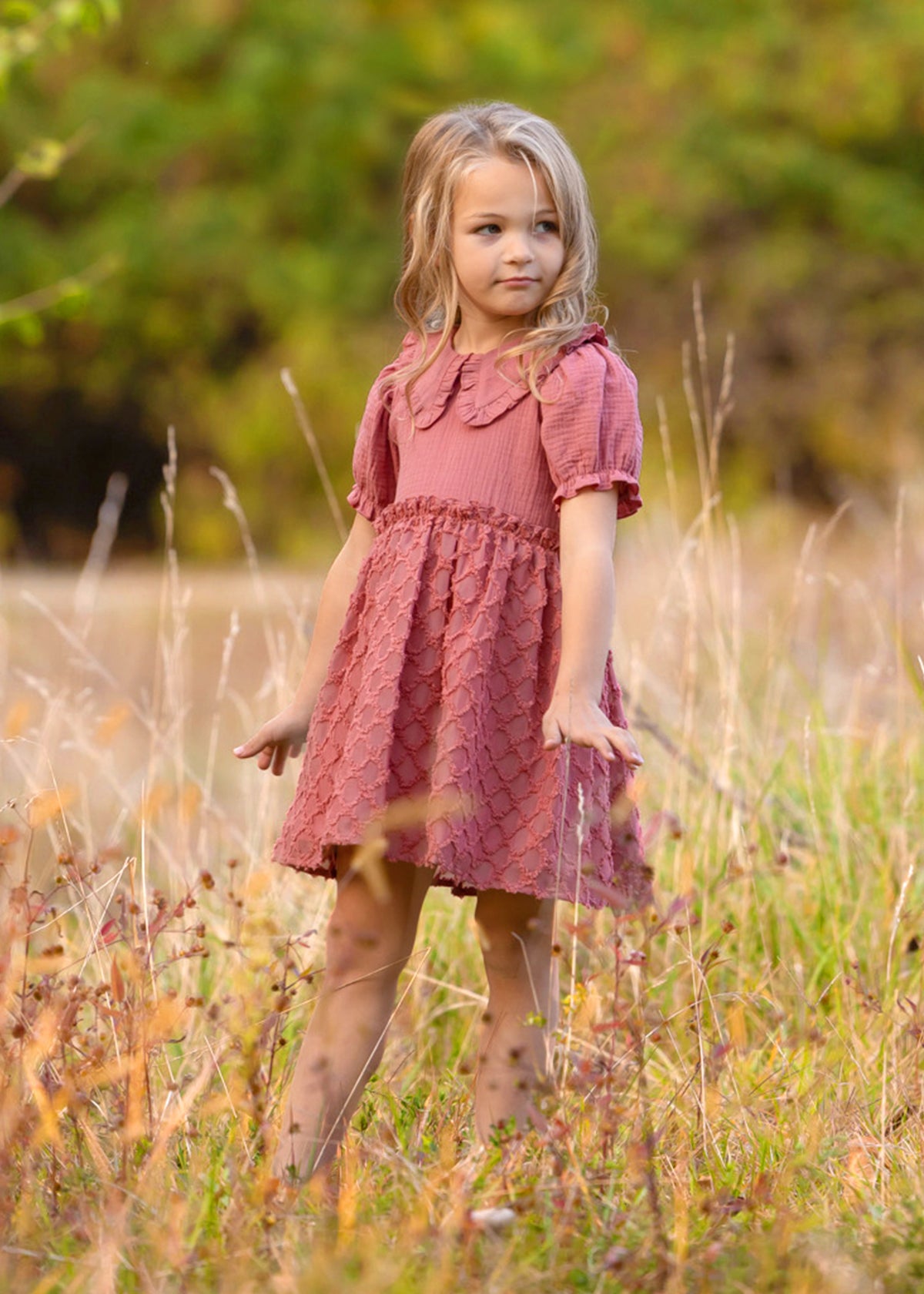 Clarabelle gauze dress