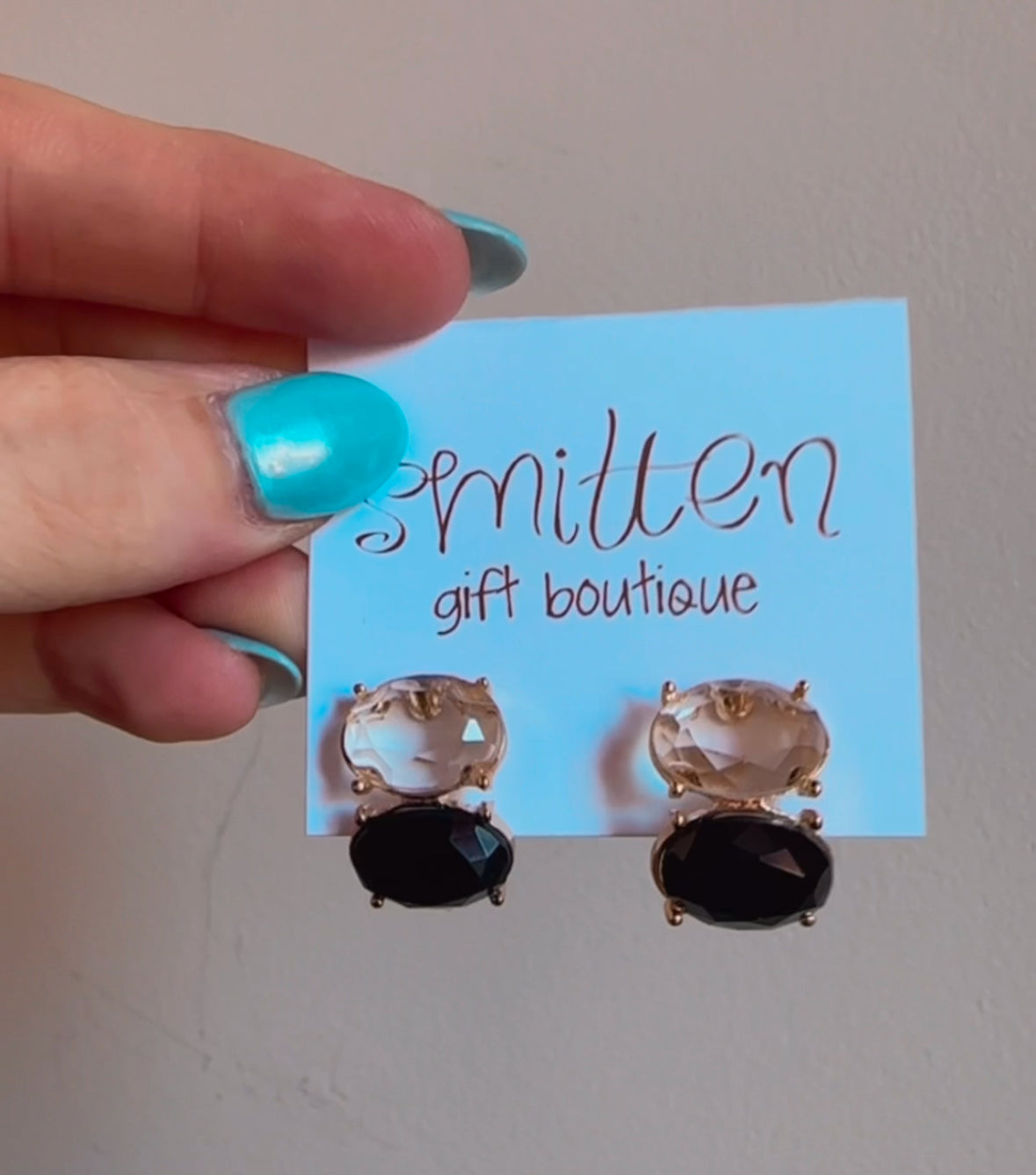 Ulla Double Stone Earrings