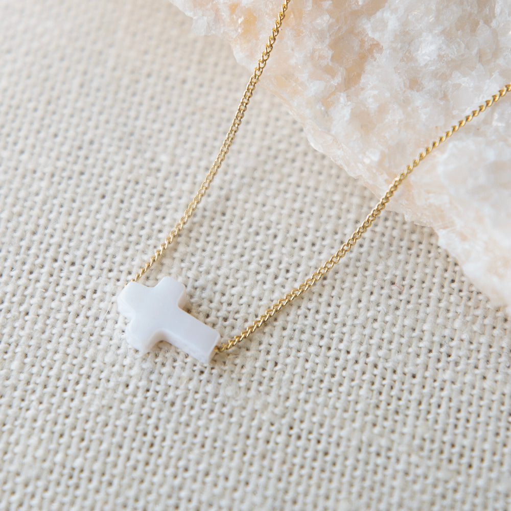 Intentions Symbol Necklace-Cross