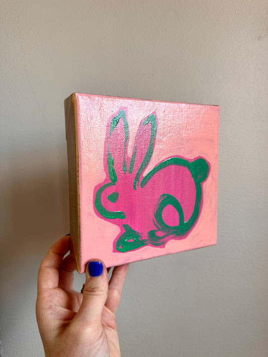 RBG Bunny Art 6x6