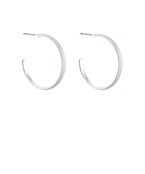 Silver Hoop Earrings - EP54639