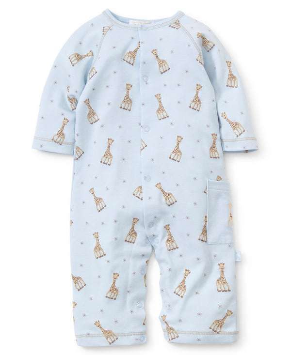 Sophie the Giraffe Blue Playsuit