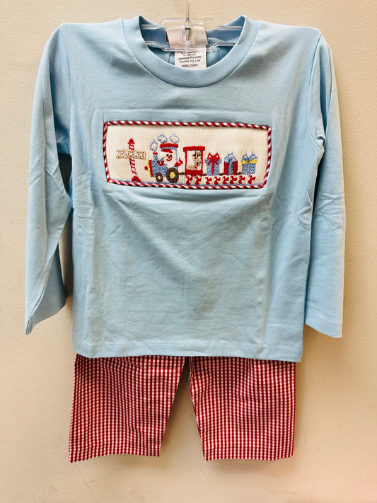 Christmas Train Boys Pant Set
