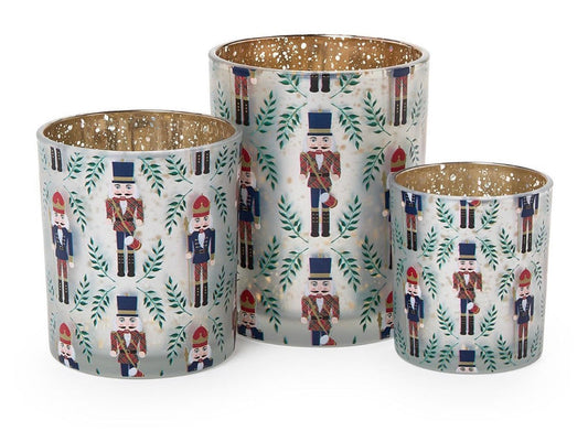 Nutcracker Tealight Candleholders