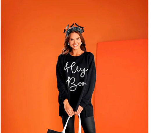 HALLOWEEN SPARKLE SWEATSHIRT