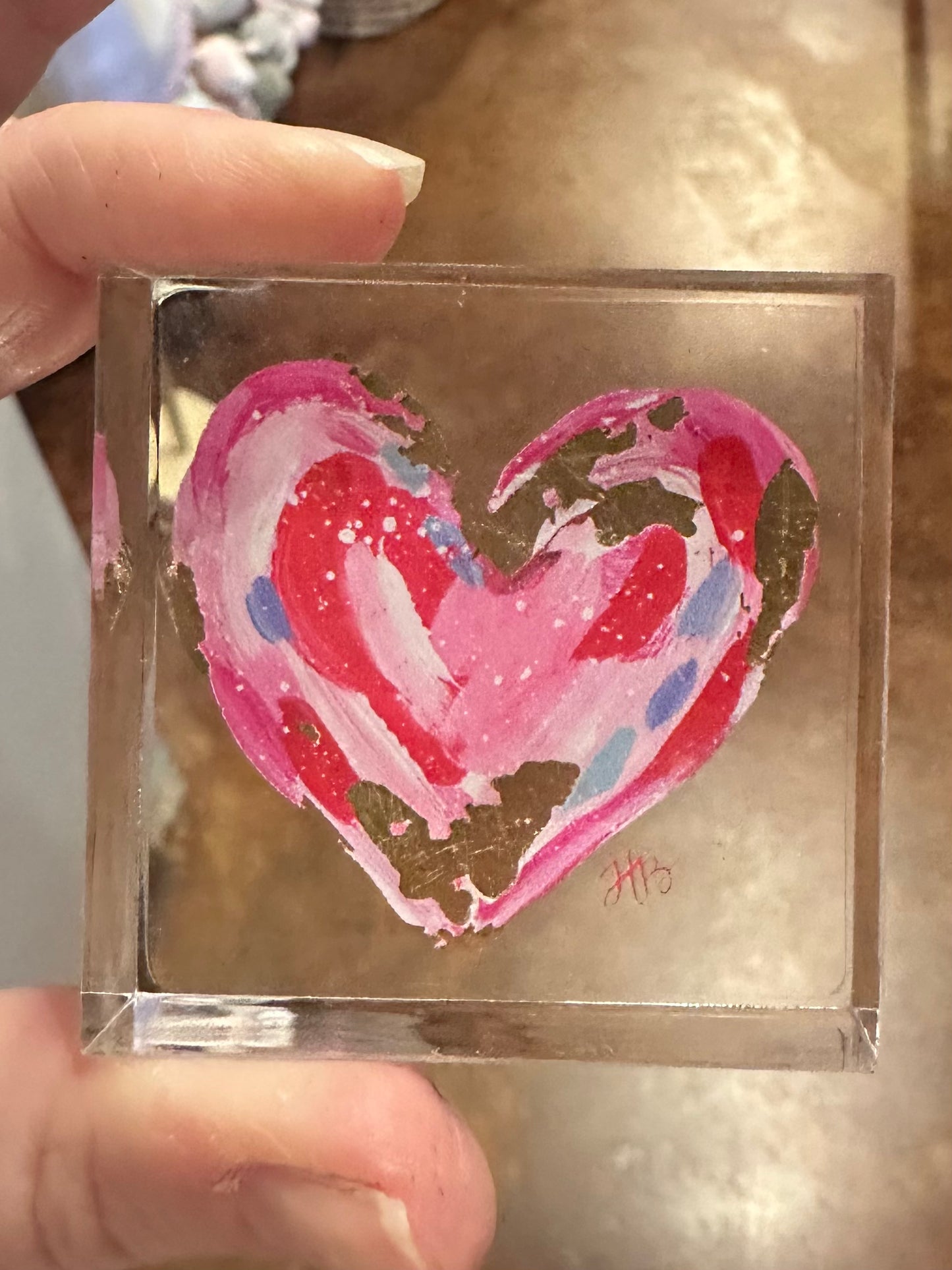 Mini Acrylic Hearts