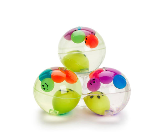 Happy LED Glitter Bouncing Ball