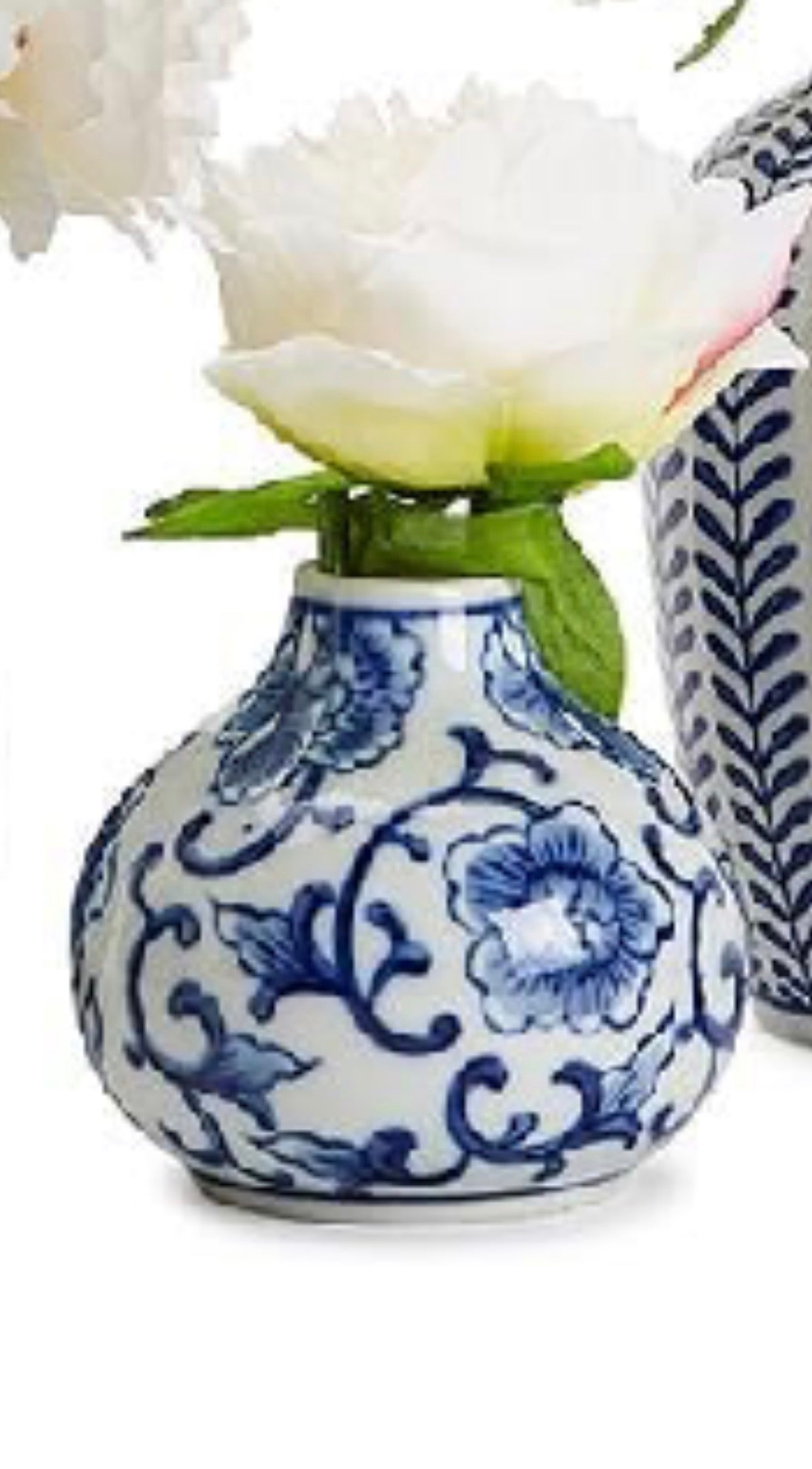 Vase Blue & White