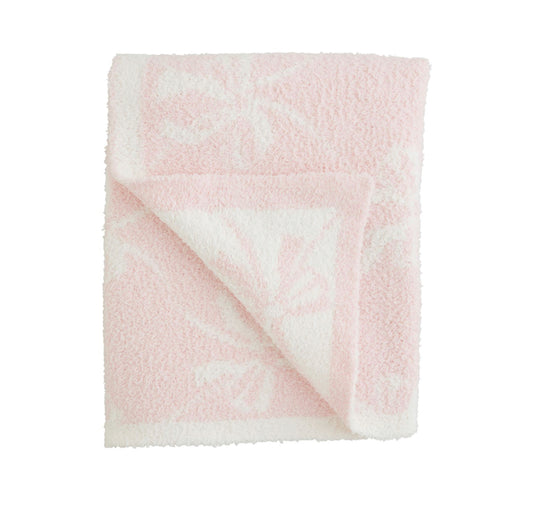 Bow chenille blanklet
