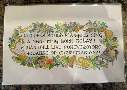 DJ 6x9 Trumpets Print