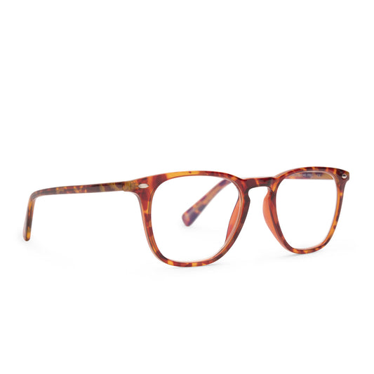 GRIFFIN 1.5 - AMBER TORTOISE + BLUE LIGHT READER