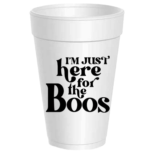 Here for the Boos Styrofoam