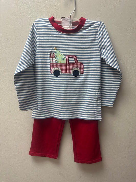 Christmas Truck Pant Set
