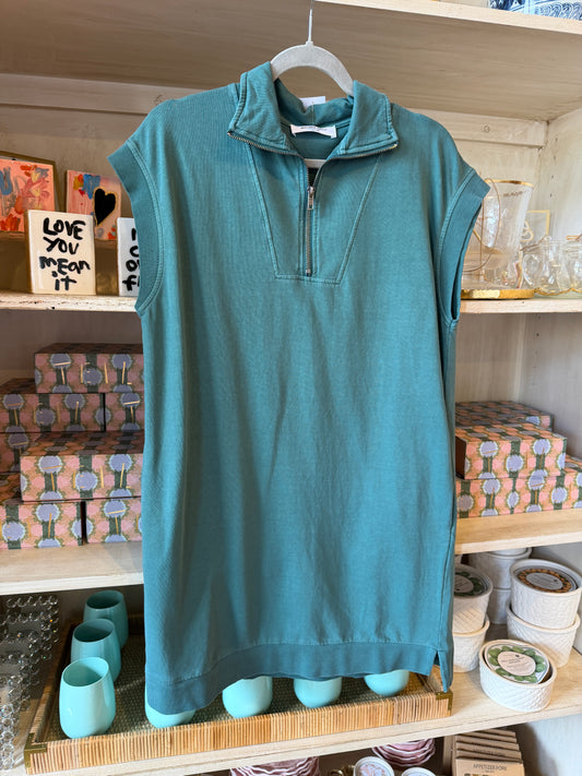 Dark Teal Knit Dress