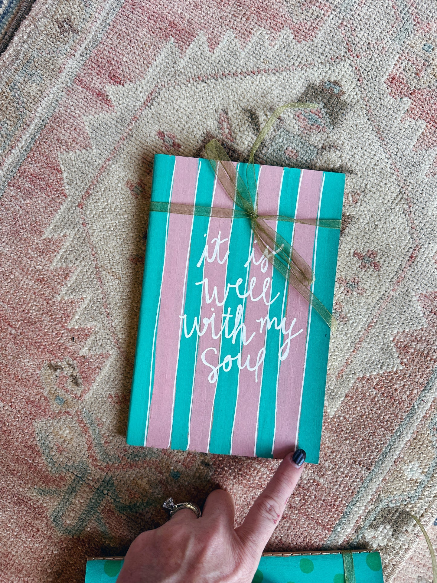 RBG hand painted journals