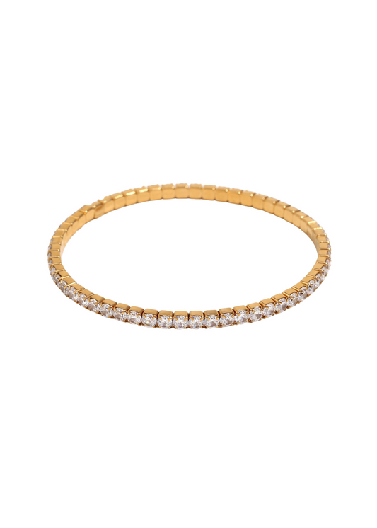 3mm stretchy tennis bracelet