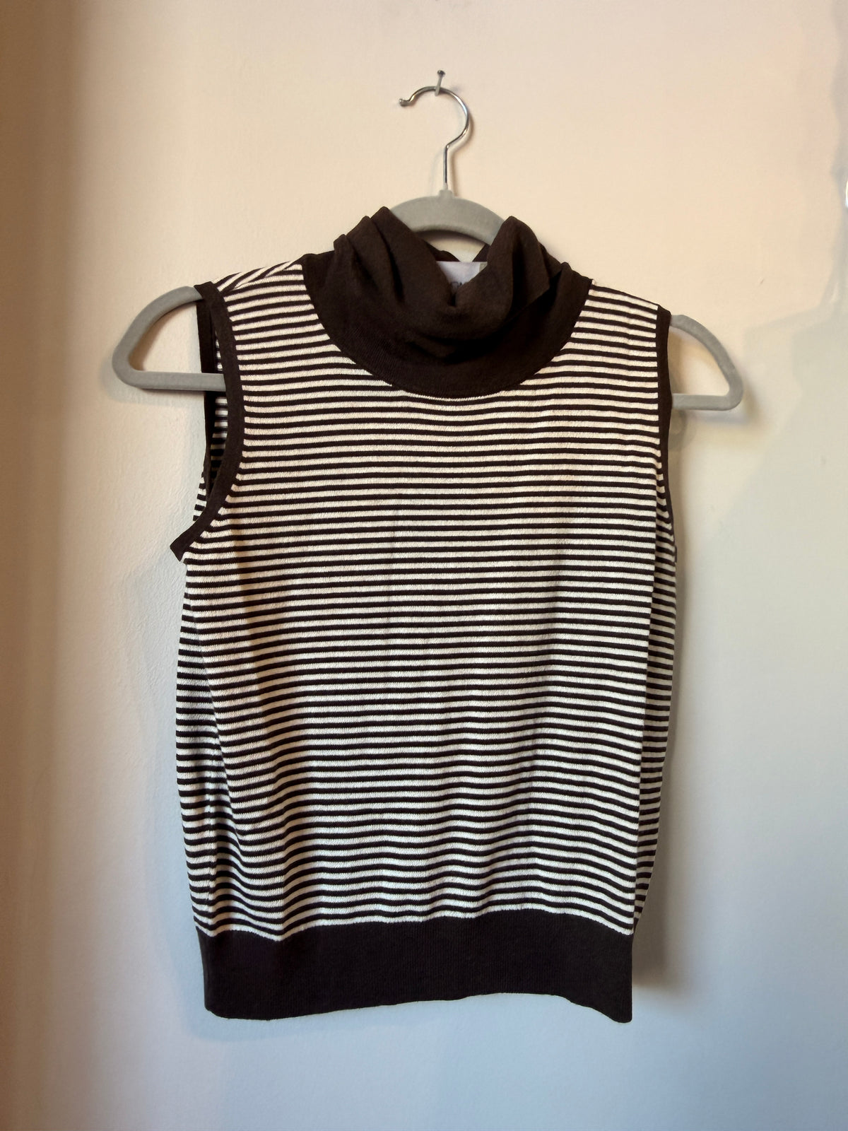 Striped Turtle Neck Sweater