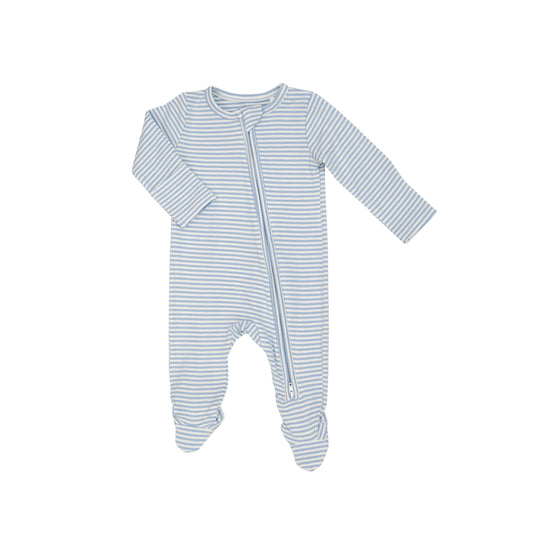 Bedtime Story Stripe 2 Way Footie