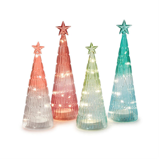 Sm Pastel Ombré Tree Light Up