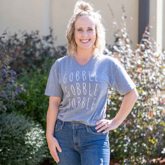 Gobble V-neck T-shirt