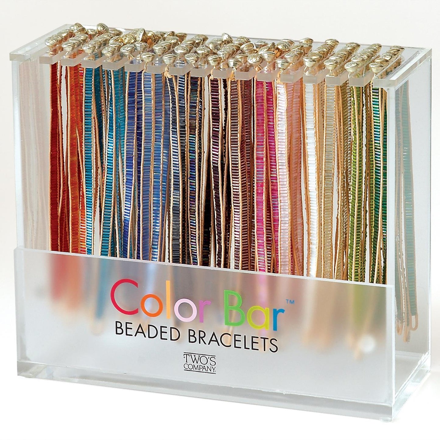 Color Bar Bead Bracelet