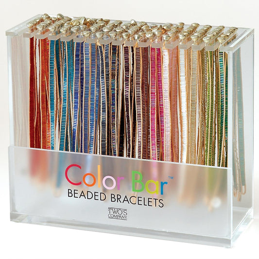 Color Bar Bead Bracelet